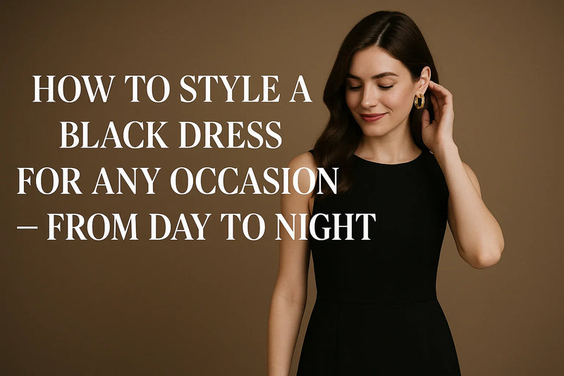 How to Style a Black Dress for Any Occasion — From Day to Night