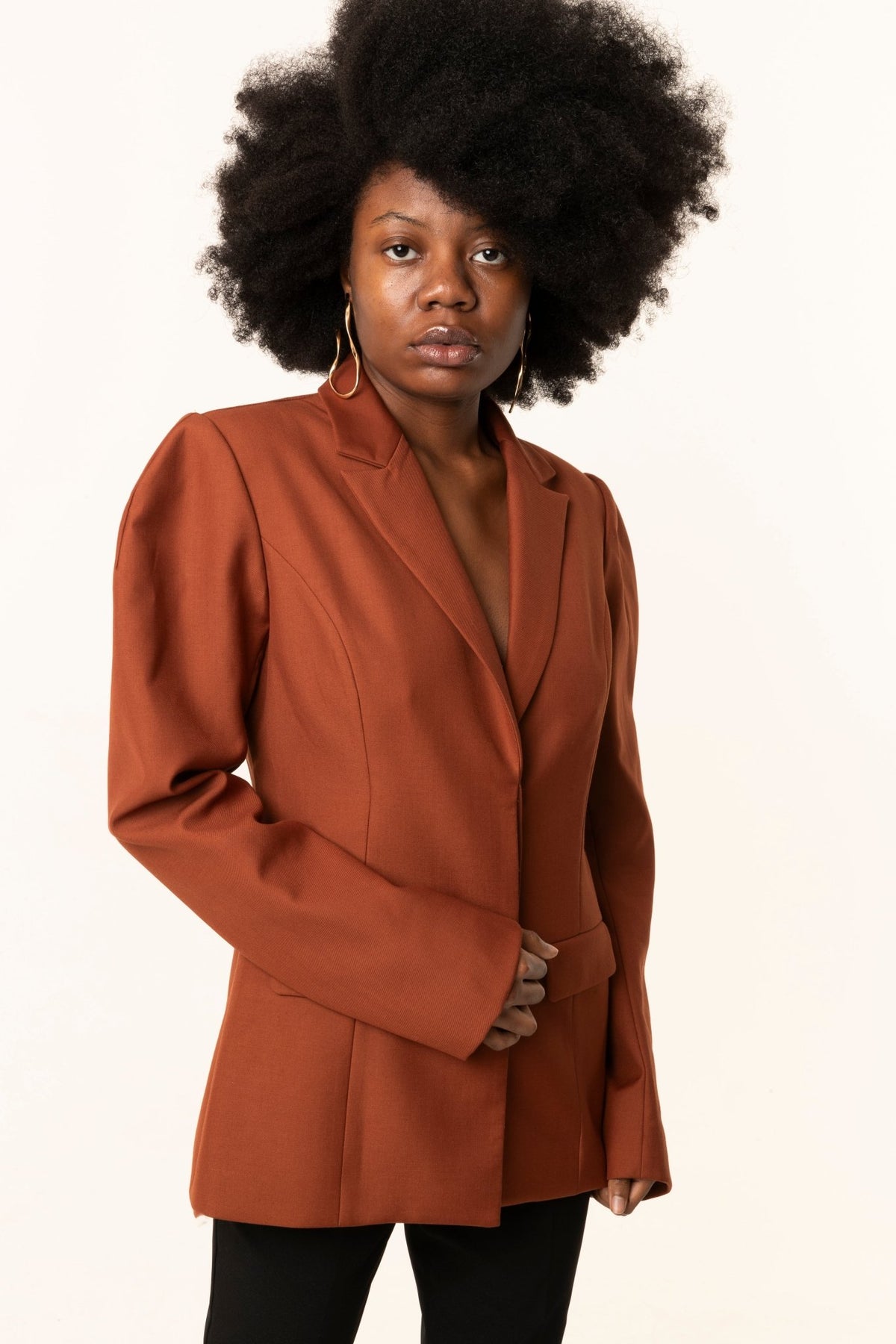 Brown Blazer for Women