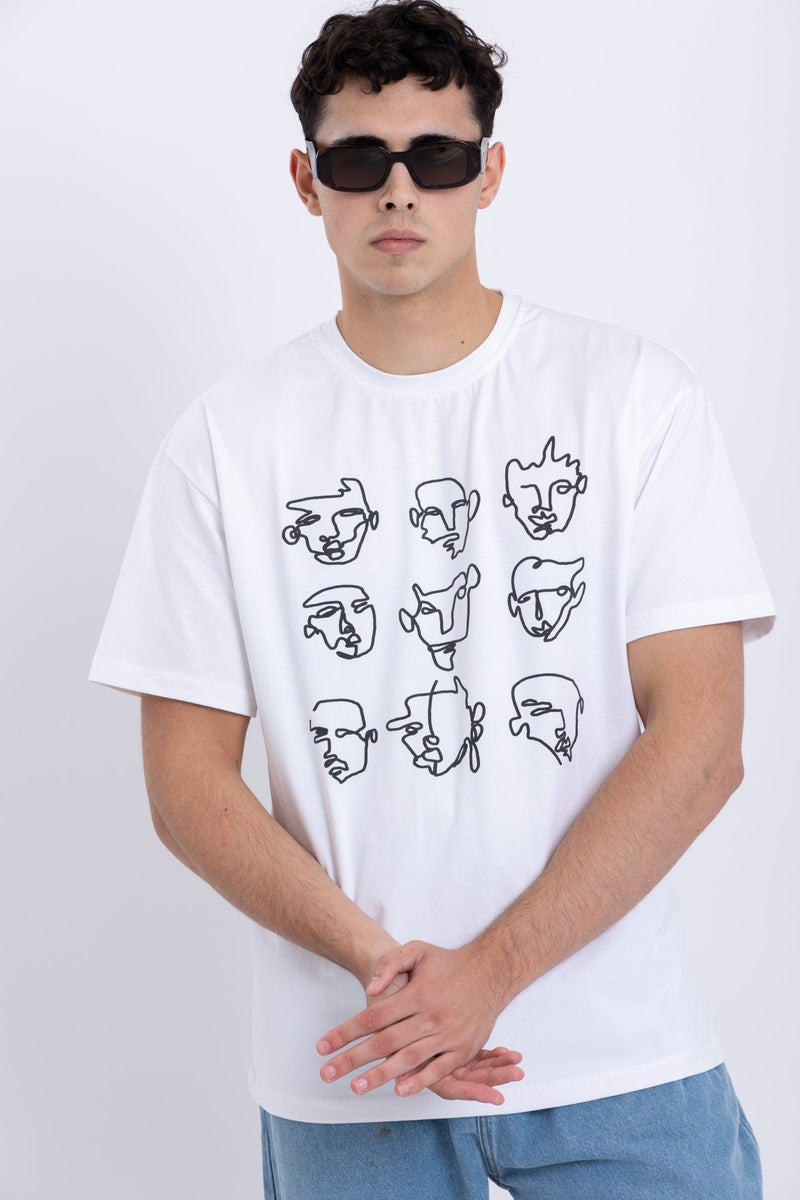 Faces T-Shirt for Men